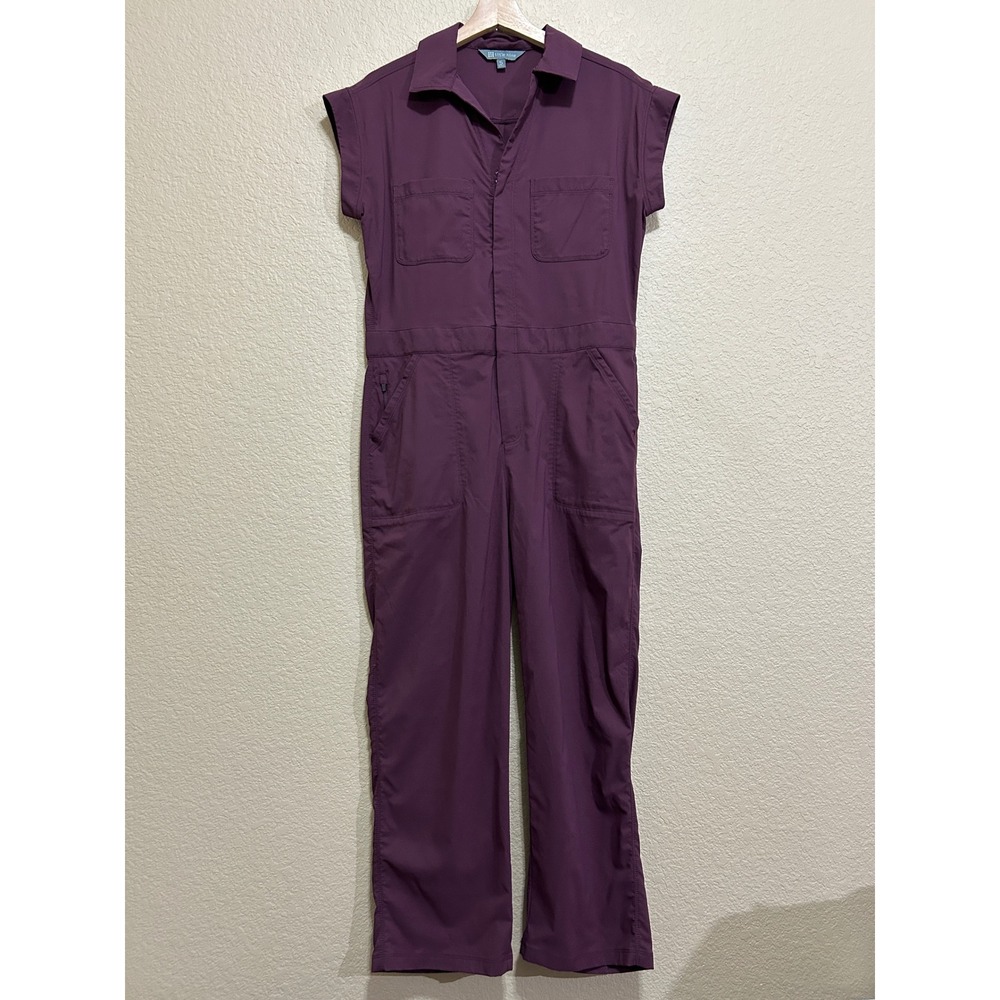 Title Nine Women's Plum Utility Jumpsuit